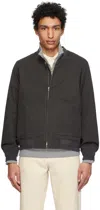 POTTERY GRAY RUSTIC BOMBER