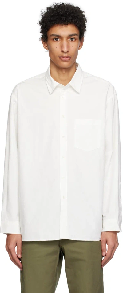 Pottery White Comfort Shirt In Wh White