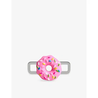 Poubel Mens Doughnut Sterling-silver And Enamel Charm