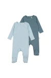 Pouf 2 Pack Footies In Blue