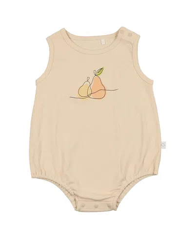 Pouf Baby Girls' Pear Graphic Romper - Baby