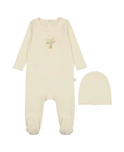 Pouf Baby Unisex Pouf Hot Air Balloon Footie With Hat