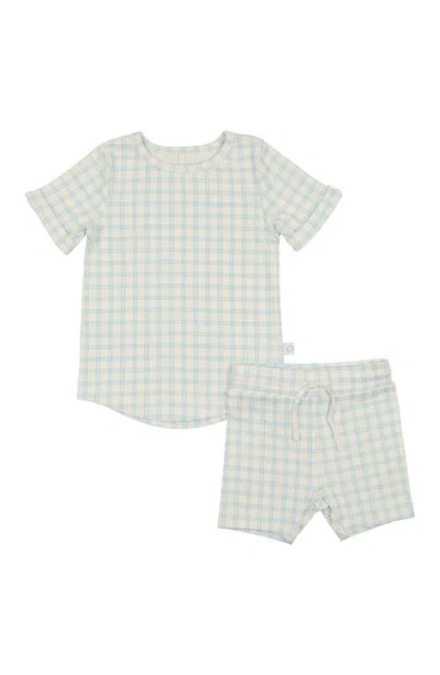 Pouf Kids'  Grid Set In Blue