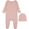 Pouf Henley Footie In Blush
