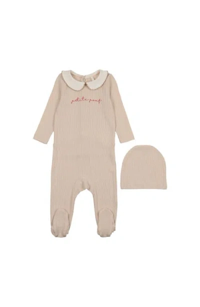 Pouf Babies' Petite  Footie In Brown