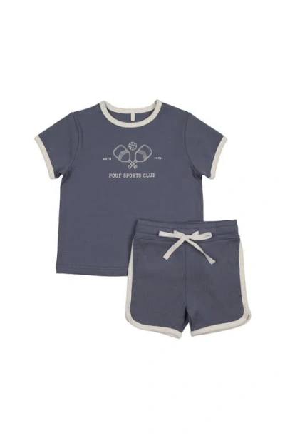 Pouf Pickleball Set For Baby Boy In Blue