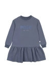 Pouf Kids'  Sweater Dress In Blue