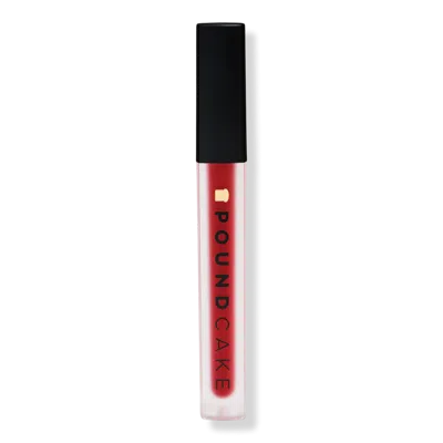 Pound Cake Red Batter Cake Batter Liquid Lipstick - Red Bean In Brown