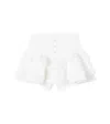 Poupette St Barth Alizee Ruffled Cotton Lace Skirt