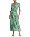 Poupette St Barth Baba Maxi Dress In Blue Honolulu