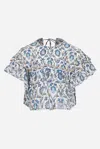 Poupette St Barth Blouse Chantal For Girls