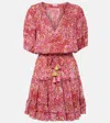 Poupette St Barth Mini Dress Bona In Rot