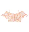 Poupette St Barth Bonny Floral Crop Top