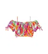 Poupette St Barth Top Bonny In Multicolor
