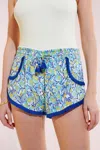 Poupette St Barth Boxer Lulu In Blue
