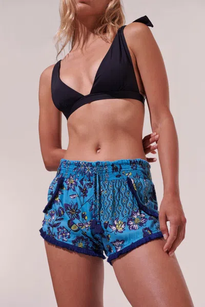 Poupette St Barth Boxer Lulu In Blue