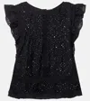 Poupette St Barth Broderie Anglaise Cotton Top