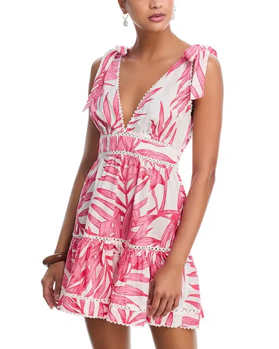 Poupette St Barth Cara Mini Dress In Multi