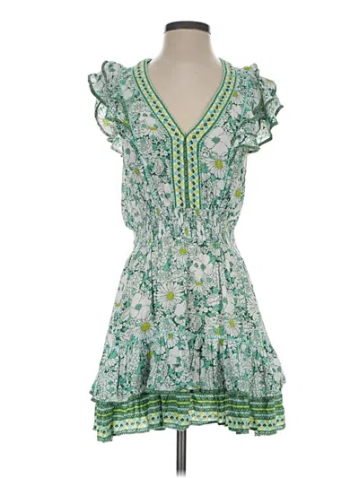 Pre-owned Poupette St Barth Casual Dress In Green