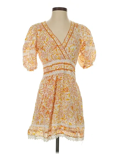 Pre-owned Poupette St Barth Casual Dress In Orange