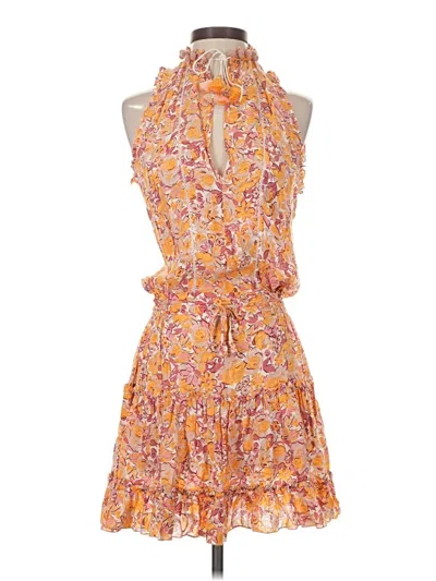 Pre-owned Poupette St Barth Casual Dress In Orange