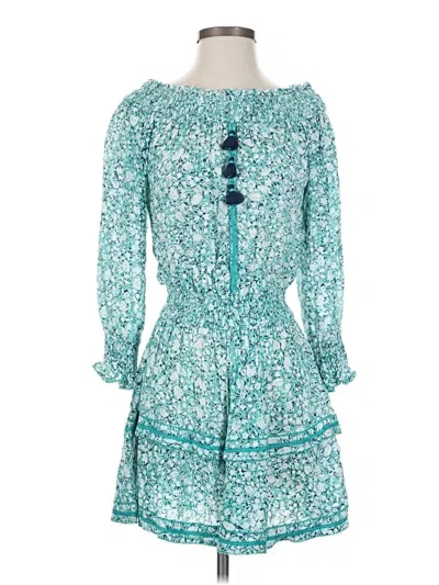 Pre-owned Poupette St Barth Casual Dress In Teal