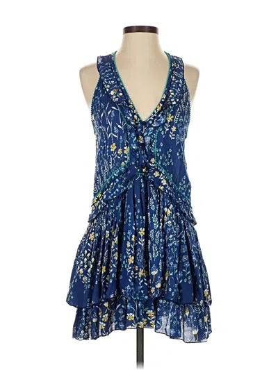 Pre-owned Poupette St Barth Cocktail Dress In Blue