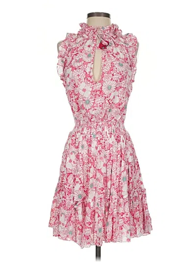 Pre-owned Poupette St Barth Cocktail Dress In Pink