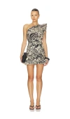 Poupette St Barth Corinne Mini Dress In Gray