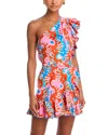 Poupette St Barth Corinne Mini Dress In Red