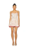 Poupette St Barth Cory Bandeau Dress In Multi