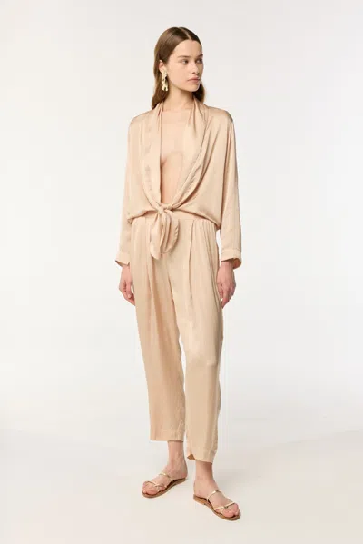 Poupette St Barth Hose Celie In Neutral