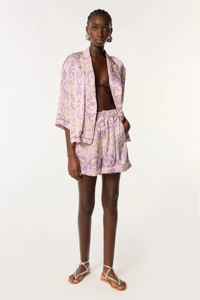 Poupette St Barth Jacket Clea In Neutral