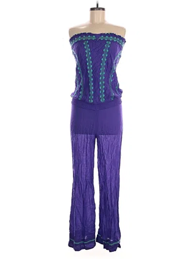 Pre-owned Poupette St Barth Jumpsuit In Purple