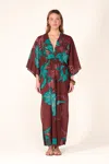 Poupette St Barth Kaftan Sol In Brown