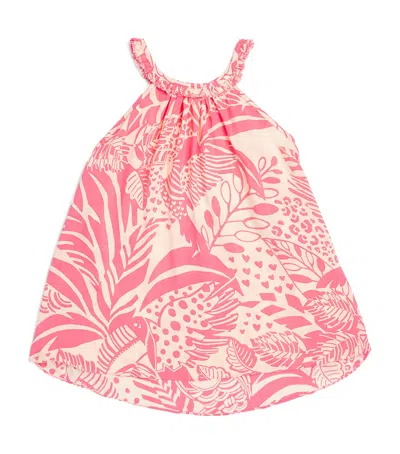 Poupette St Barth Kids Sleeveless Cleo Top In Pink