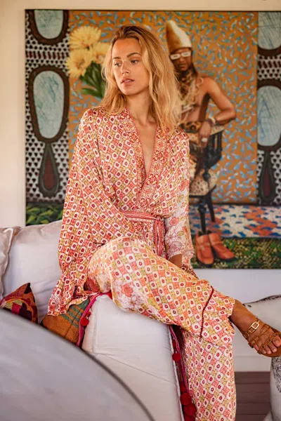 Poupette St Barth Kimono Alexia In Multi