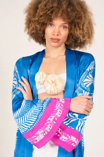 Poupette St Barth Kimono Lea In Multi