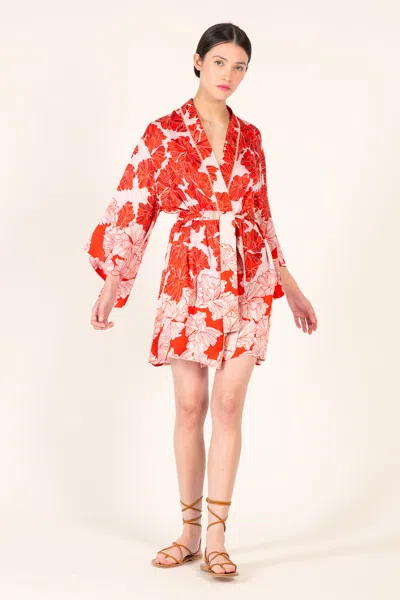 Poupette St Barth Kimono Luna In Multi