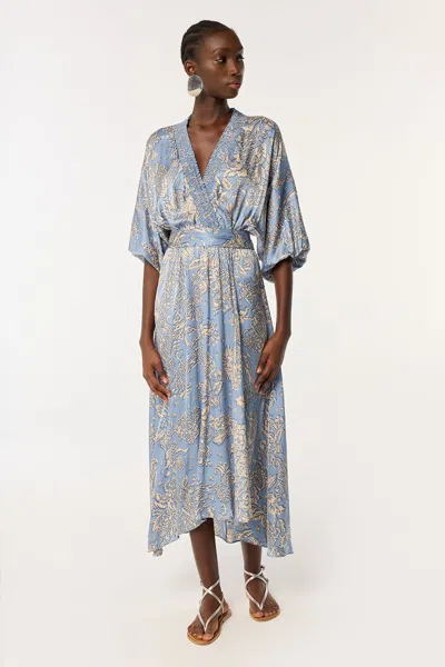 Poupette St Barth Langes Kleid Celie In Blue
