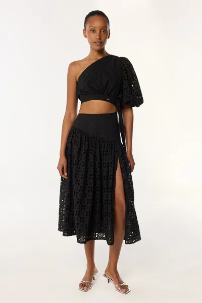 Poupette St Barth Langes Kleid Chantal In Black