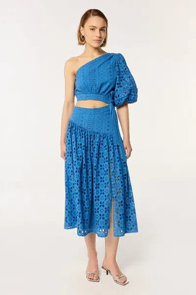 Poupette St Barth Langes Kleid Chantal In Jeans