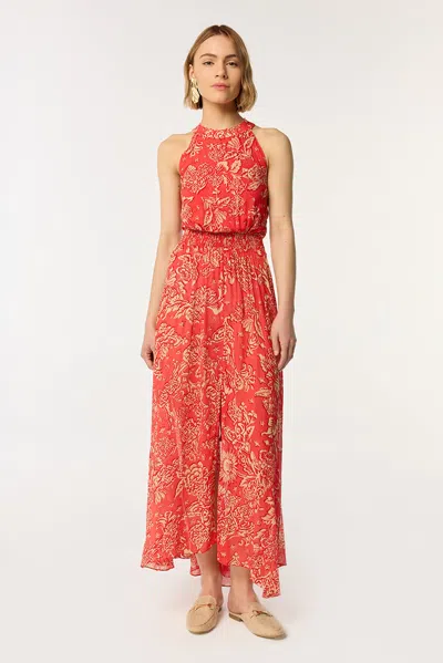 Poupette St Barth Langes Kleid Clea In Red
