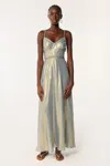 Poupette St Barth Long Dress Cara In Blue