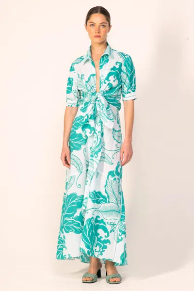 Poupette St Barth Long Dress Eren In Multi