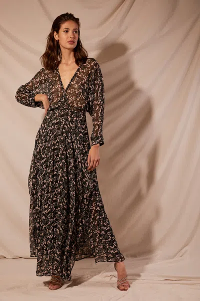 Poupette St Barth Long Dress Ilona In Black