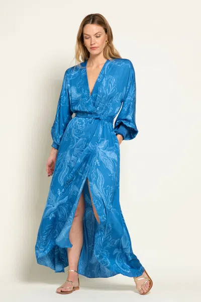 Poupette St Barth Kristen Printed Maxi Dress In Multi