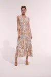 Poupette St Barth Long Dress Nana In Multi