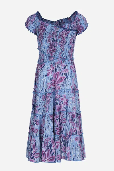 Poupette St Barth Long Dress Soledad For Girls
