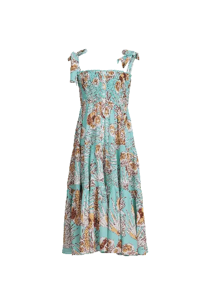 Poupette St Barth Long Dress Triny For Girls